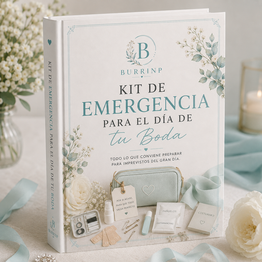 Kit de Emergencia para el Día de tu Boda – Todo lo que conviene preparar para imprevistos del gran día.